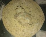 A picture of step 4 of Bathua aloo ke parathe.