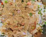 A picture of step 5 of Maggi Tikki.