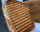 Une image de l'étape 3 de Croque courgette emmental.