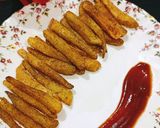 मसाला फ्रेंच फ्राइज़ (Masala French Fries recipe in Hindi) रेसिपी चरण 6 फोटो