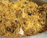 A picture of step 5 of Spicy chicken biryani.