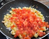 A picture of step 4 of Afghani Omelette (Afghani Breakfast).
