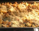 A picture of step 4 of Baked Parm cauliflower.