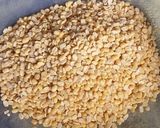 A picture of step 1 of دال چاول.