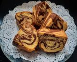Foto langkah ke 9 dari resep Bolu Marmer Jadul Pak Sahak.