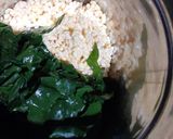 A picture of step 2 of Moong Spinach Idli.