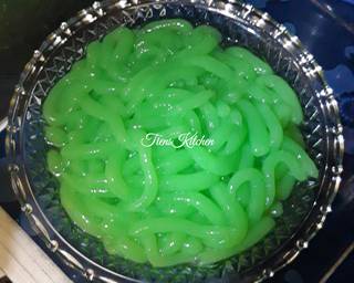 Cendol Kenyal Lembut - Step 6