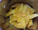 A picture of step 3 of Mango agar agar pudding.