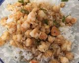 รูปขั้นตอนการทำที่ 2 ของ “กุ้งผัดพริกขี้หนูไข่คั่ว”