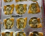 Foto langkah ke 6 dari resep Tuna Mushroom Muffin Puff.