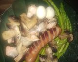 Foto langkah ke 5 dari resep Grilled Sausage Salmon Butter Lemon Sauce.