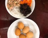 Hình bước làm 1 của món Chả trứng