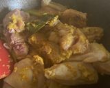 A picture of step 3 of Ayam Goreng Lengkuas.