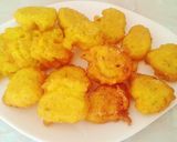Foto del paso 15 de la receta Buñuelos de langostinos con bacalao