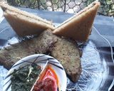A picture of step 3 of Lauki Peel Dosa.
