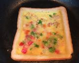 A picture of step 5 of No Bread Veggie Egg Toast.