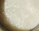 A picture of step 3 of Mango shake with icecream.