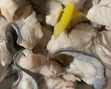 Hình bước làm 5 của món Cá lăng trộn hành tím