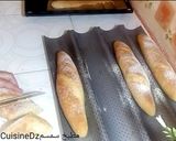 صورة لخطوة 9 من وصفة خبز الباغيت منزلي