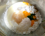 Foto langkah ke 2 dari resep Sarang laba-laba Pandan Tepung Beras.