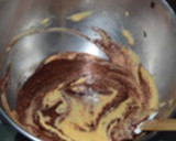 Foto del paso 4 de la receta: Bizcocho de remolacha y chocolate sobre culis de frambuesas
