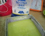 Foto langkah ke 5 dari resep Cake Pandan Gula Malaka.