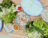 Hình bước làm 3 của món Bánh tráng thịt heo