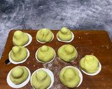 Foto langkah ke 8 dari resep Bakpao Pandan (No mixer).
