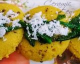 বেসন ইডলি ধোকলা (Besan Idli dhokla recipe in Bengali) রেসিপি ধাপ - 4 ছবি
