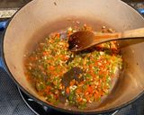 A picture of step 1 of Pasta Fagioli.