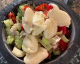 A picture of step 8 of Thai Red Curry Paste(Can be made in a processor too!).