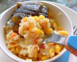 Hình bước làm 1 của món Risotto lươn