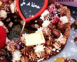 Une image de l'étape 14 de Gâteau croquant coeur chocolat saint Valentin #cuisineravecamour.