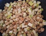Tejszínes, cukkinis csirkemell recept fázis 4 fotója