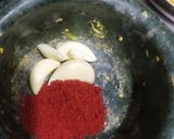 A picture of step 2 of Gavar potato nutty sabji.