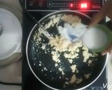 A picture of step 2 of Rasgulla stuffed semolina balls.
