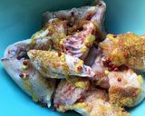 Foto del paso 1 de la receta Pollo al ras al hanout con manzana y cebolla