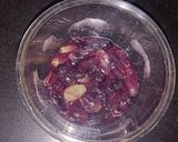 A picture of step 1 of Black Currant Ice cream 🍨.
