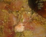 A picture of step 1 of Cchicken kaju karahi #CookingSpecial.