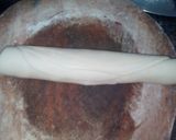 A picture of step 24 of Sugar coat khaja.