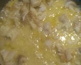A picture of step 4 of Poached Pollock and Pasta Parmesan.