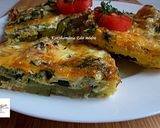 Görög cukkinis tojáslepény recept fázis 3 fotója
