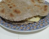Foto del paso 4 de la receta: Pan árabe semi integral express:sin gluten, veggy y en sartén 😋