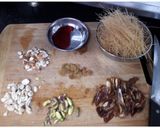 A picture of step 1 of Sheer Khurma.