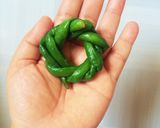 Hình bước làm 11 của món Chả cá bọc đậu đũa
