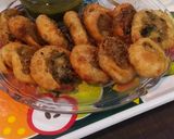 स्टफ्ड मैदा कॉइन्स (Stuffed maida coins recipe in Hindi) रेसिपी चरण 5 फोटो