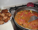 Foto del paso 2 de la receta: Albóndigas con pisto