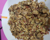 Foto del paso 4 de la receta: Champiñones con jamón