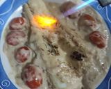 Foto del paso 9 de la receta: Bacalao con Salsa de Leche de Coco, Lima, Puerros y Cebollas