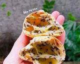 Hình bước làm 5 của món Bánh mì mè đen Hàn Quốc nướng nồi chiên không dầu